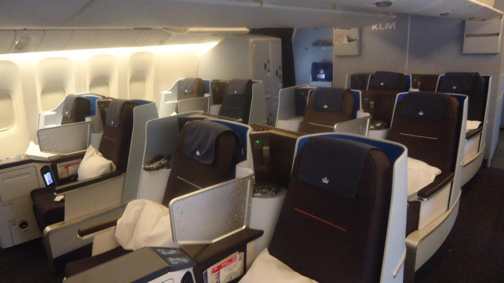 В январе 2019 года все самолеты KLM будут иметь полностью горизонтальные кровати в бизнес-классе
