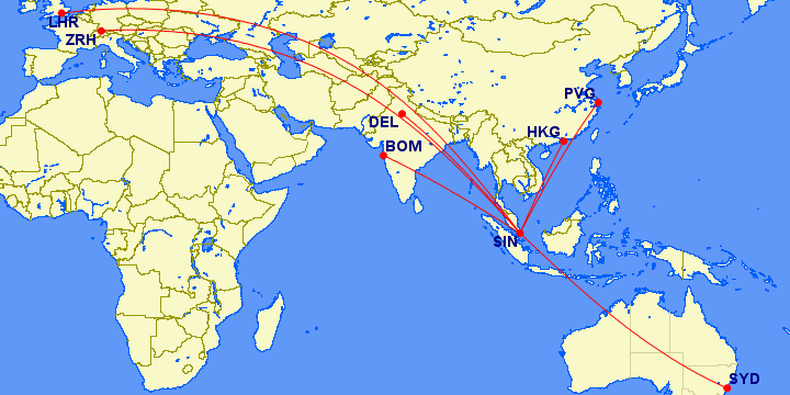 Как приобрести билет в новый первый класс Singapore Airlines