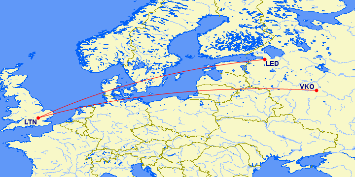 Класс: Wizzair будет летать из Лондона в Москву и Петербург!