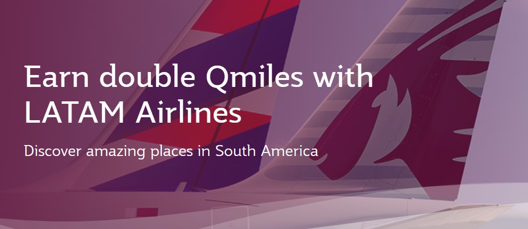 В два раза больше миль Qatar Airways за полёты с LATAM