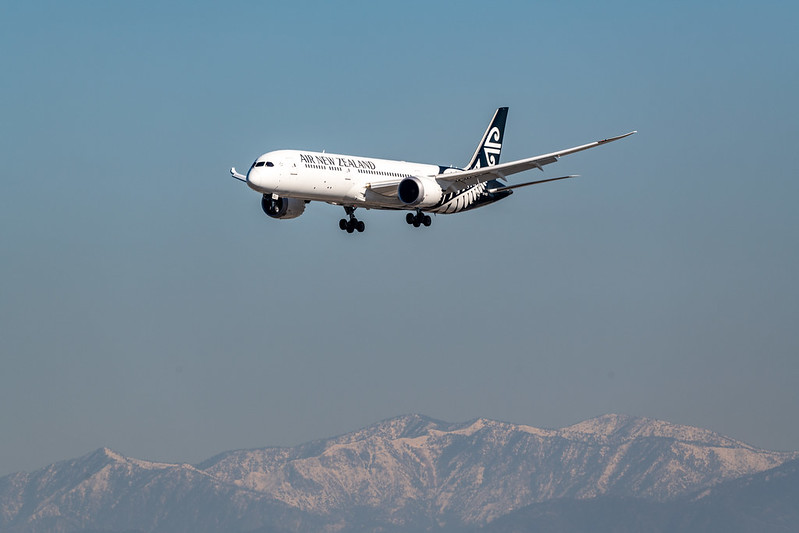 Новый продукт Air New Zealand на Boeing 787