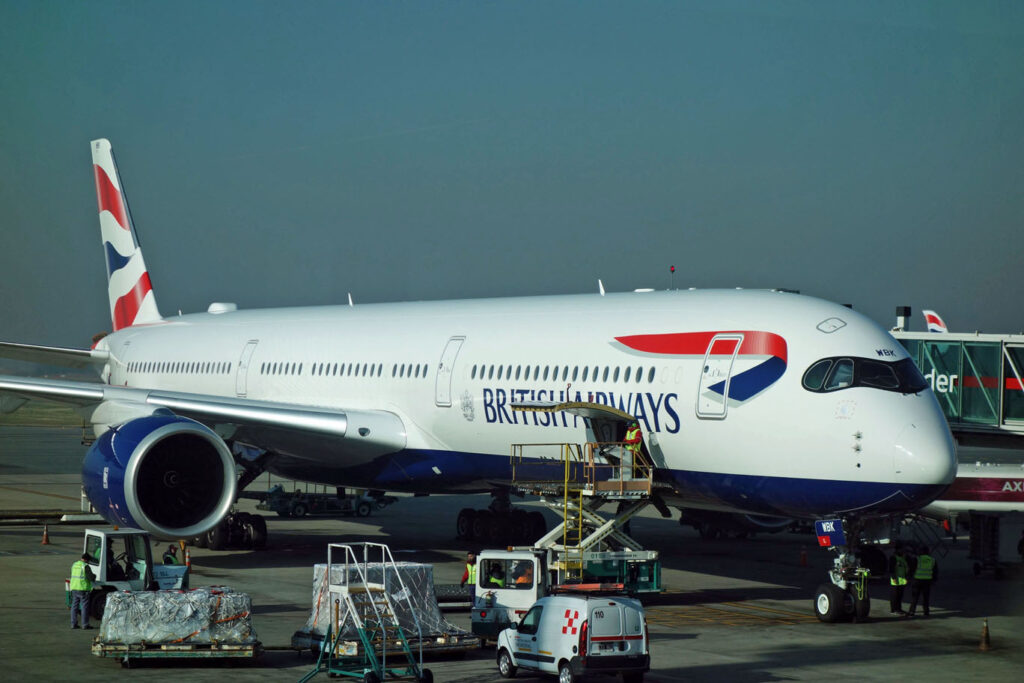Распродажа авиосов British Airways с бонусом 40%