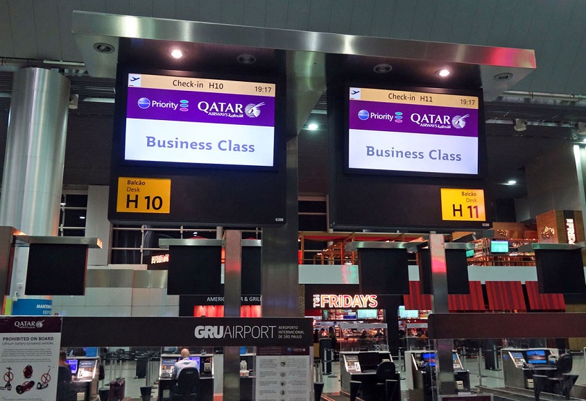 Обзор: Qatar Airways, бизнес-класс (777, Qsuite), Сан-Паулу – Доха