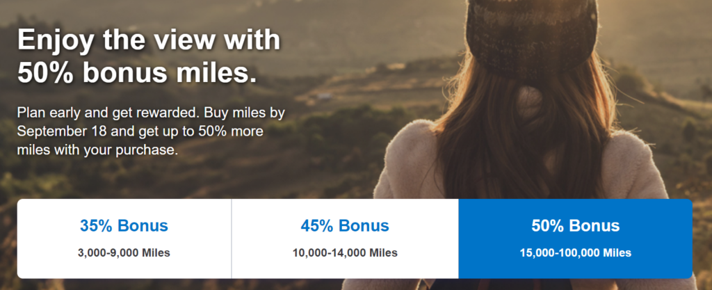 Распродажа миль Alaska Mileage Plan с бонусом до 60%