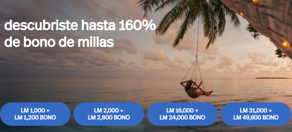 Распродажа миль lifemiles с бонусом до 160%